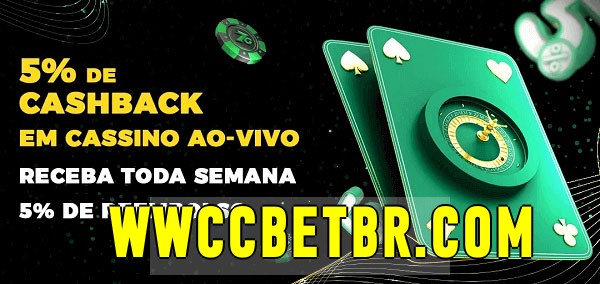 Promoções do cassino ao Vivo wwccbet.com 